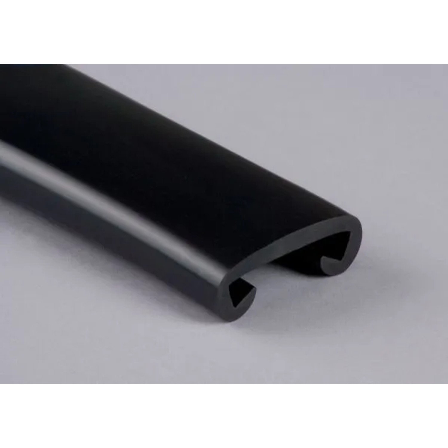 FeNau Kunststoffhandlauf Kunststoff 40 X 8 mm Schwarz 25 m Rolle