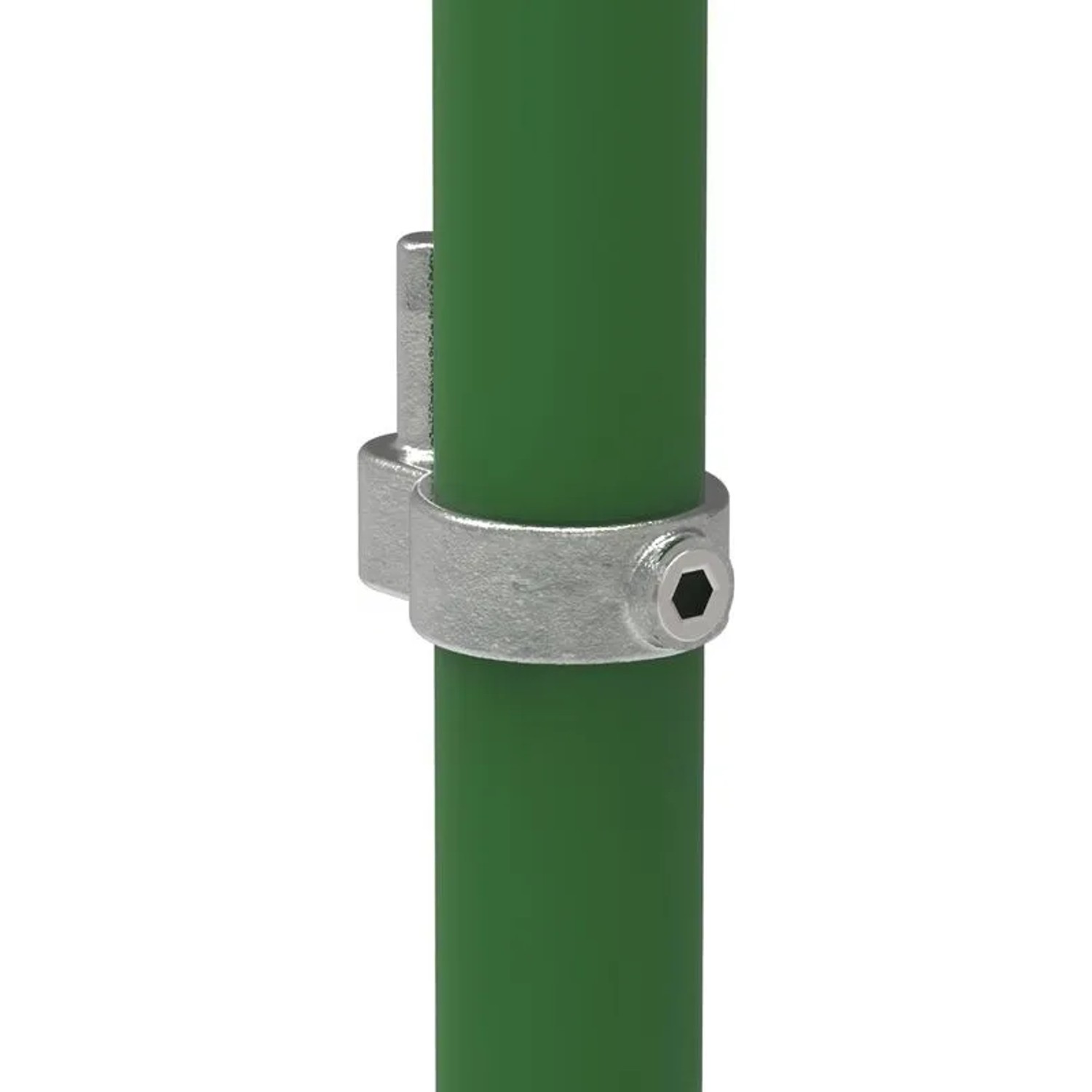 FeNau Rohrverbinder Stellringzapfen Ø 42,4 mm 1 1/4 Zoll Temperguss Verzinkt 140C42