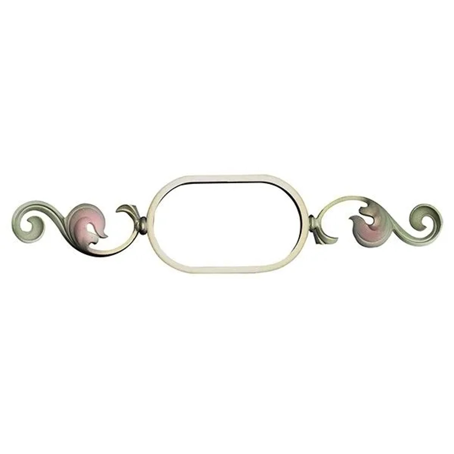 FeNau Zierelement Stahl 16x8 mm 110x460 mm Gries-Design