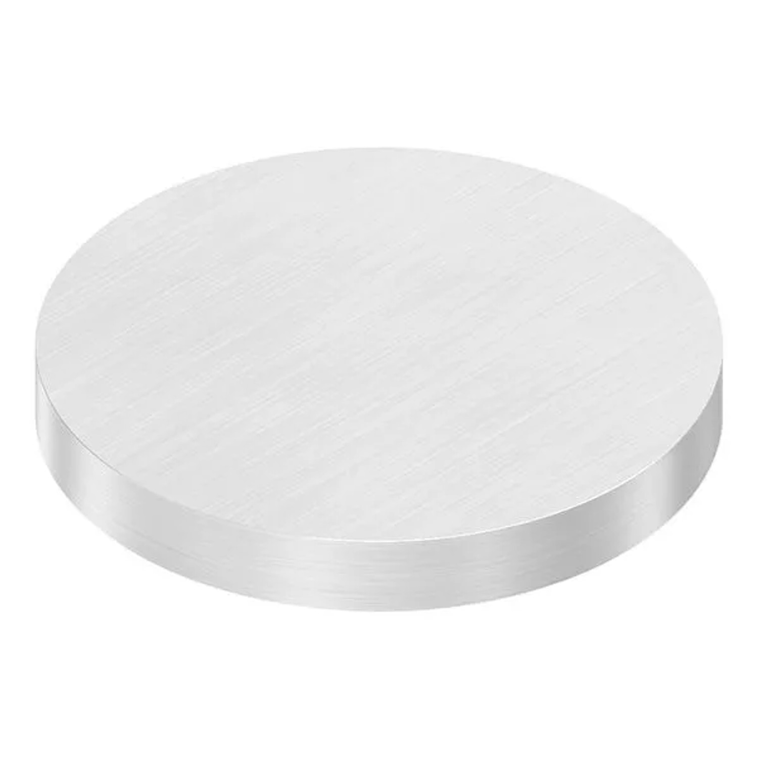 FeNau Ronde Maße Ø 80x10 mm Mit Längsschliff V2A