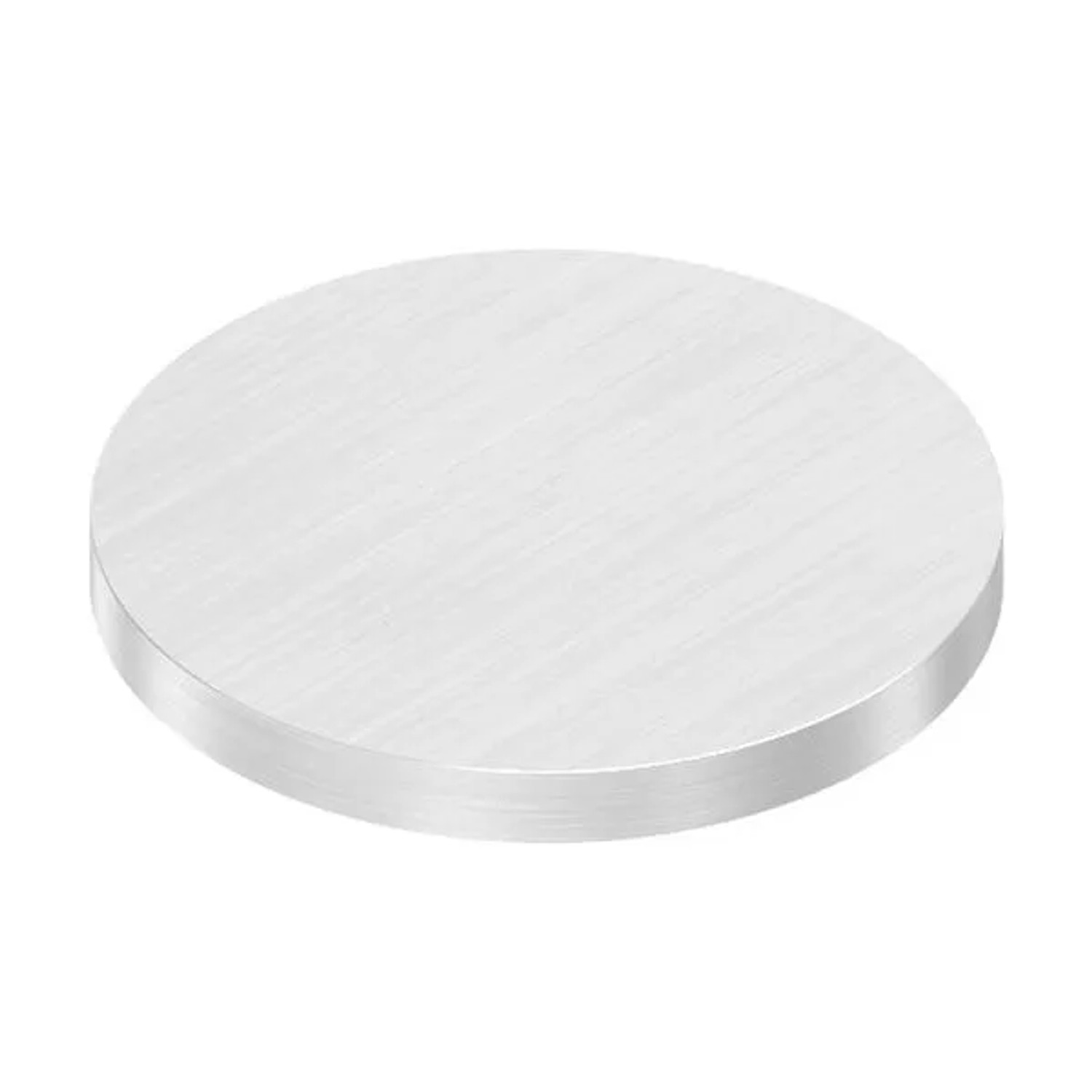 FeNau Ronde Maße Ø 42x4 mm Mit Längsschliff V2A
