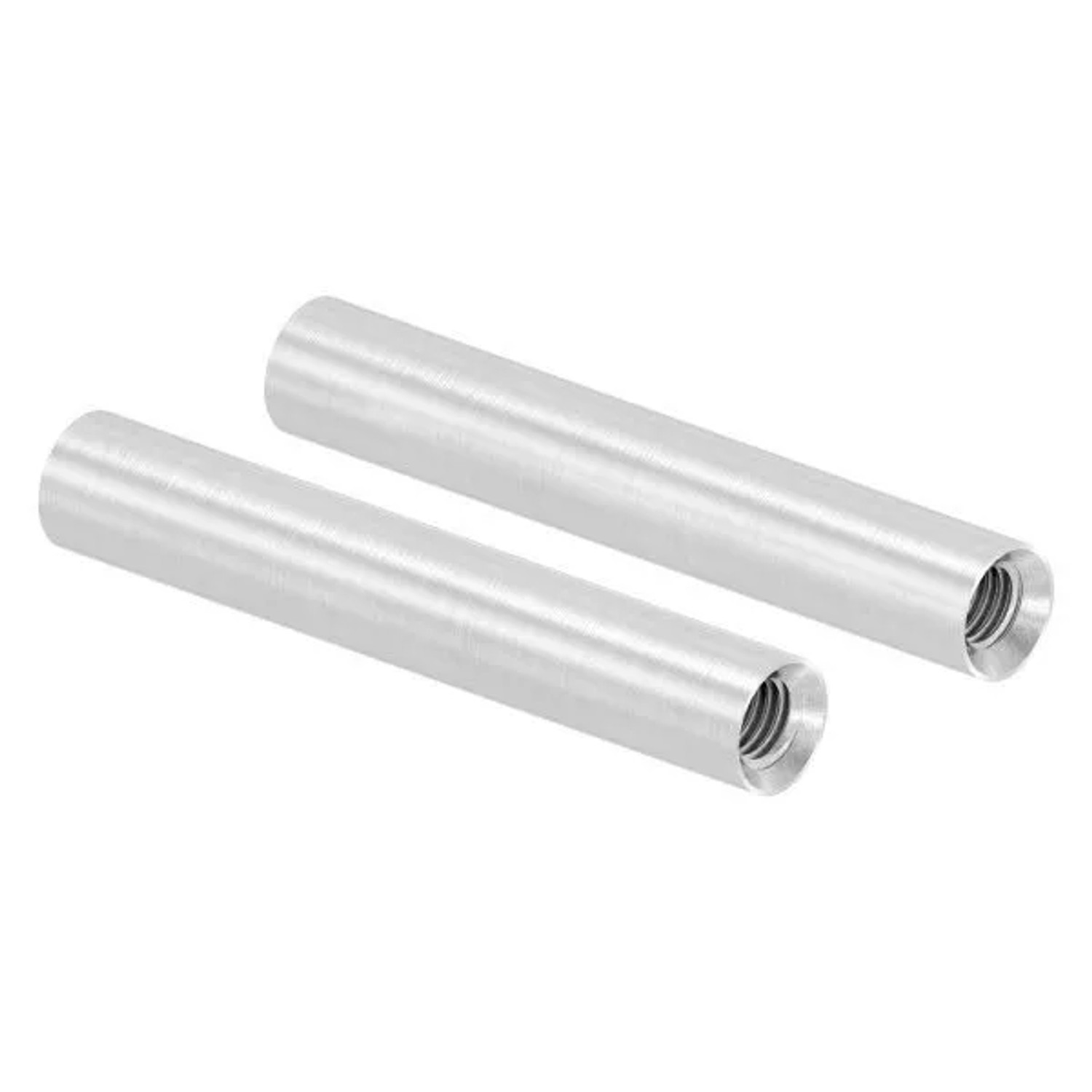 FeNau Edelstahl Trägerstift Ø 12 X 75 mm 2x M8 Innengewinde V2A