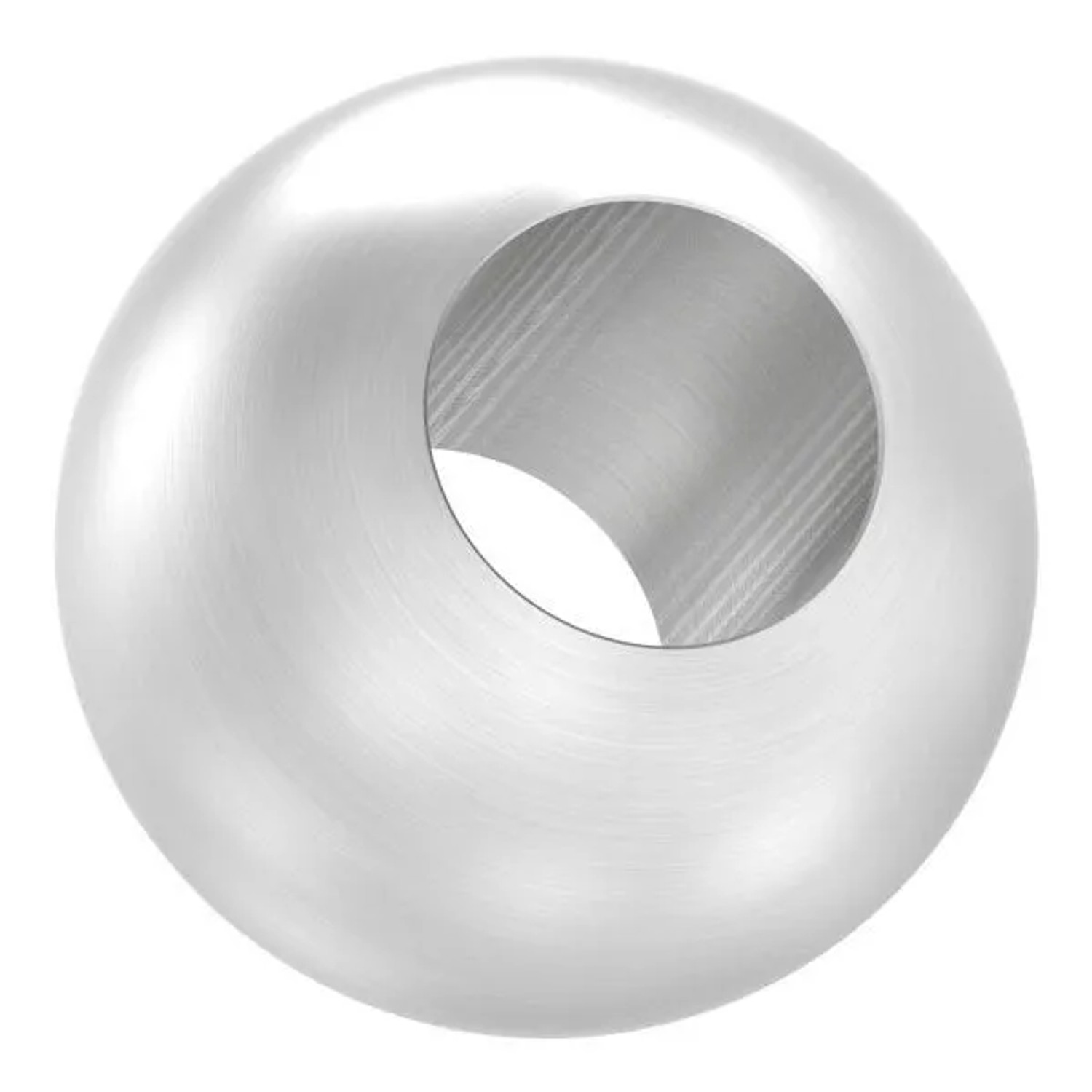 FeNau Kugel Ø 30 mm Mit Durchgangsbohrung 14,2 mm V2A