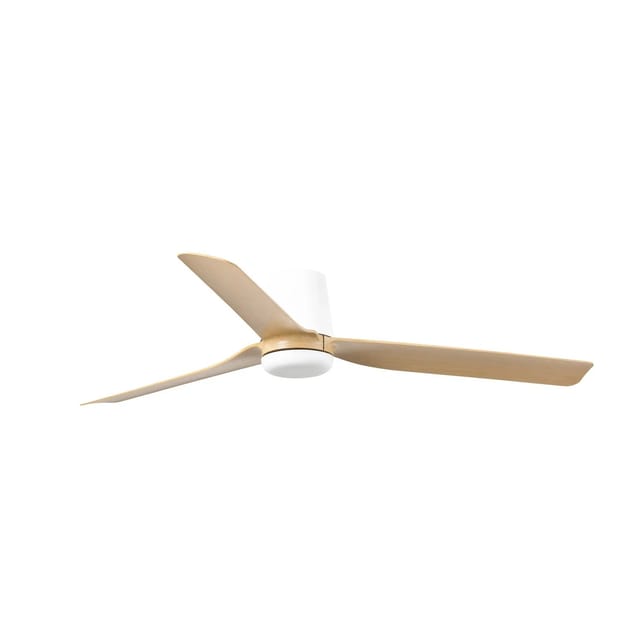 Punt Tub M Ventilator Ohne Licht Weiß/helles Holz