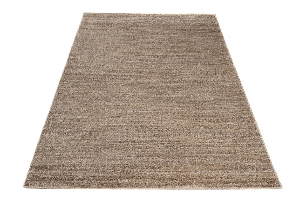 Mazovia Teppich Modern Einfarbig Beige Creme Wohnzimmer, Schlafzimmer, Büro, Esszimmer, Fußbodenheizung Bild 4