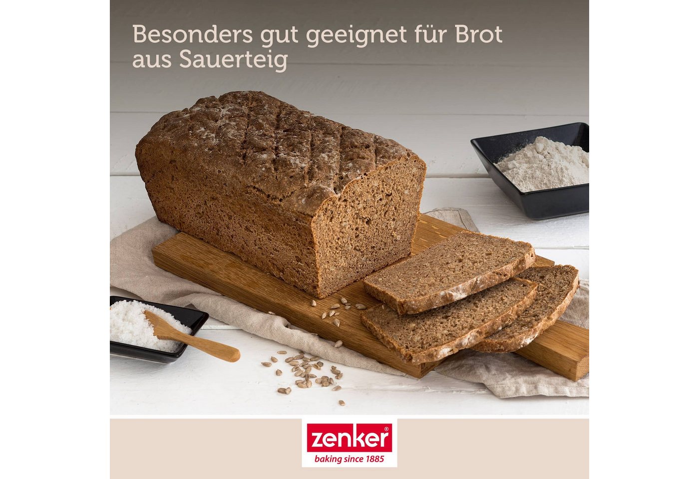 Zenker Brotbackform Groß Mojave Gold Bild 5