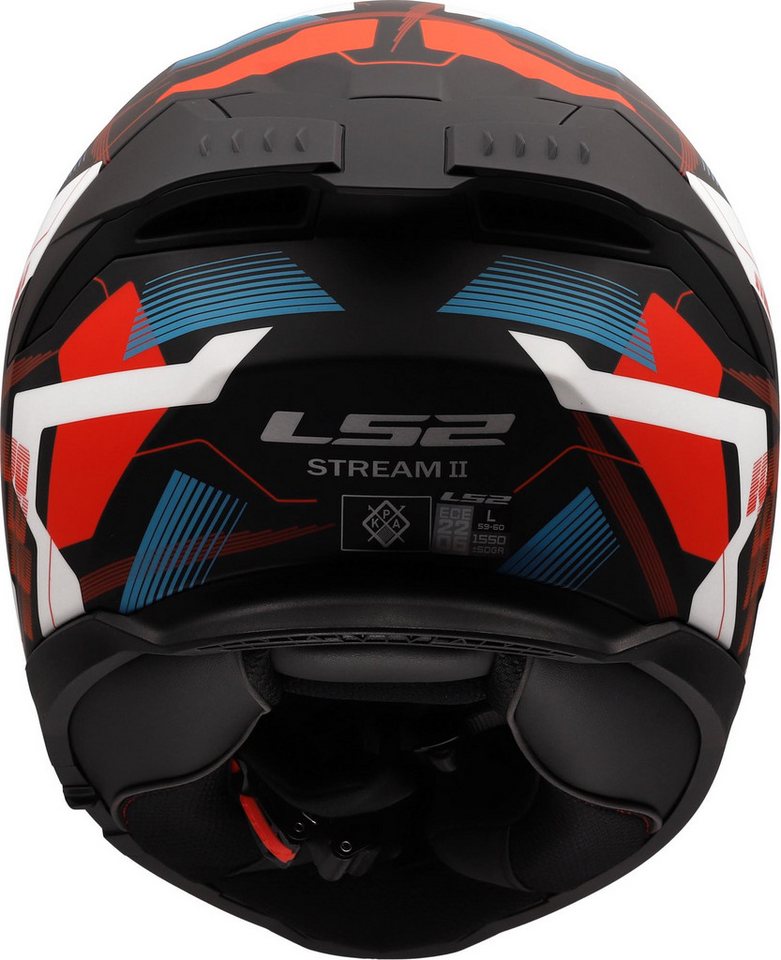 LS2 Motorradhelm FF808 Stream II Mika Helm, Reflektierende Bild 3
