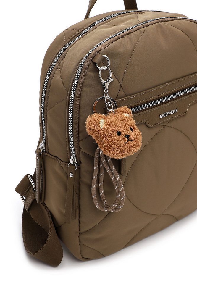 EMILY & NOAH Cityrucksack E&N Lonie, Logo Patch