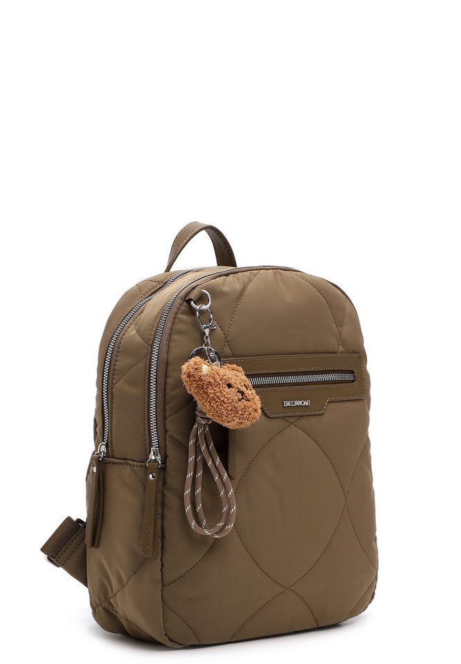 EMILY & NOAH Cityrucksack E&N Lonie, Logo Patch Bild 4