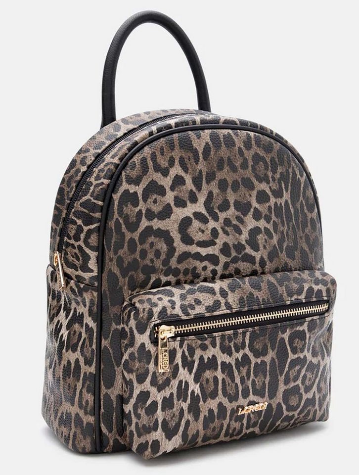L. CREDI Cityrucksack L.CREDI Damen Rucksack PHAEDRA schwarz-mix Bild 5