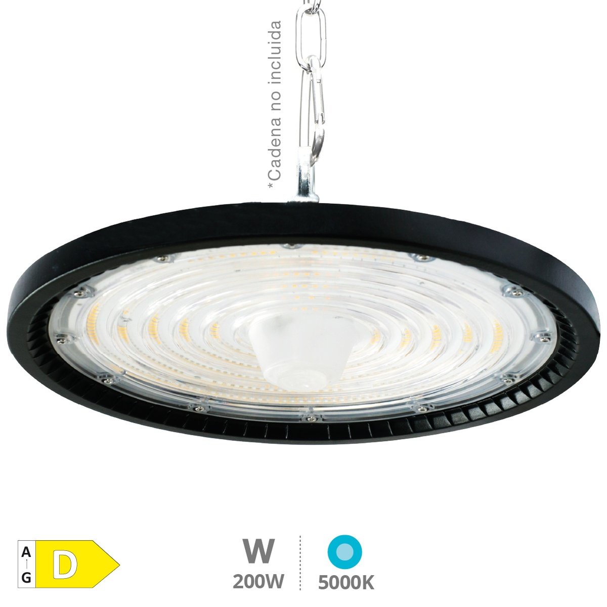 Titas Led-industrie-hallenleuchte 200 W 60-90-120° 5000 K