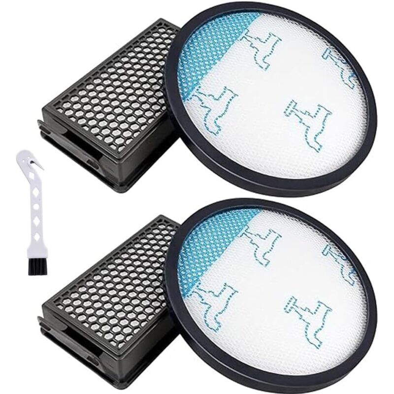2 Jeux De Filtres Ro4825,filtres De Rechange Pour Aspirateur Rowenta Compact Power Xxl Ro4811ea Ro4823ea Ro4825ea Ro4826ea Ro4853ea Ro4855ea Ro4859ea Ro4871ea Ro4881ea,pièces Détachées Zr780000