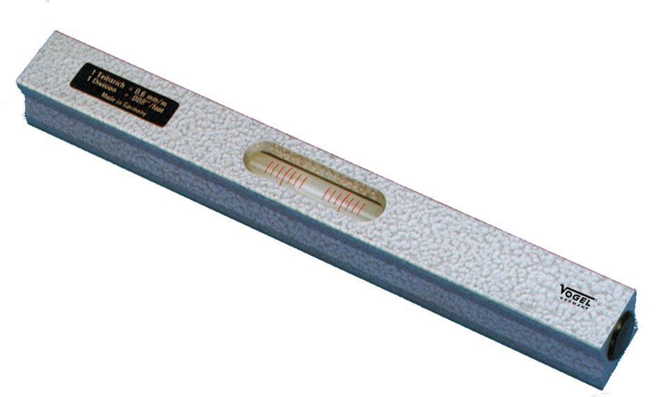 Vogel-360415-nivel De Precisión De Aluminio Largo 150 Mm, Sensibilidad 0.6 Mm