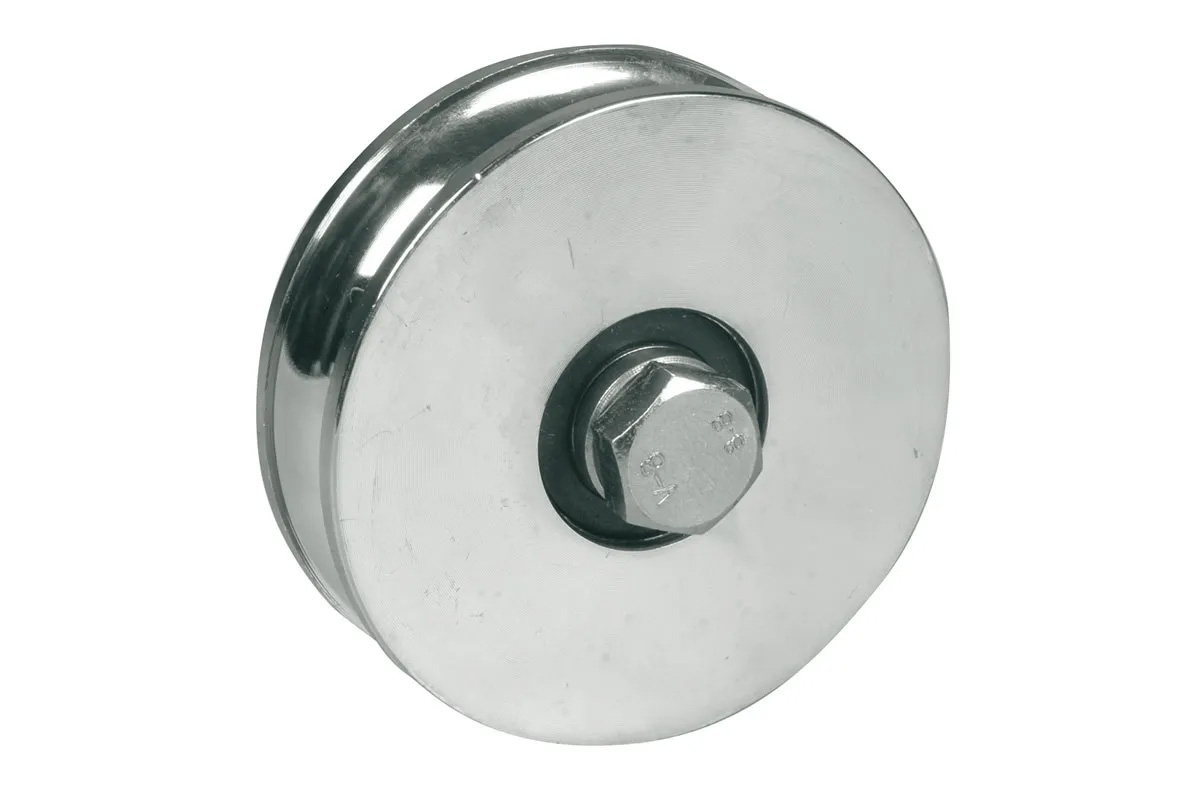 Rolle Für Schiebetor Ø100mm - 1 Kugellager - Nut Ø16 - Ibfm - 363100
