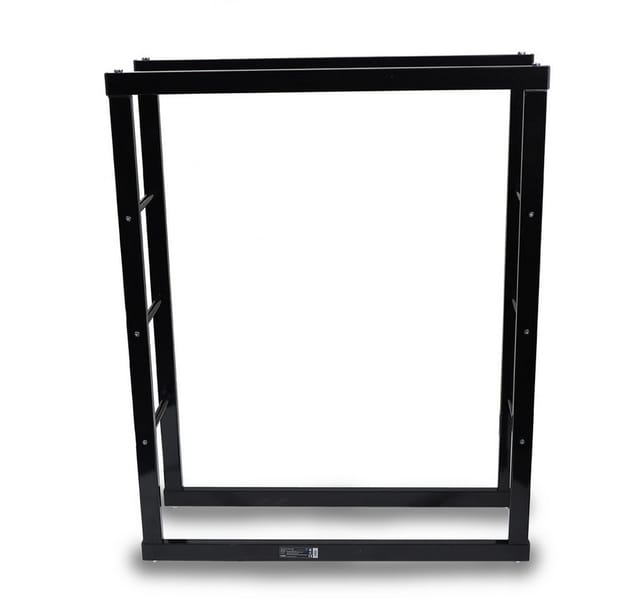 Bituxx - Kaminholzständer Holzlager Kaminholzkorb Brennholzhalter Holzablage Kaminholzregal 80 X 100 Aus Metall