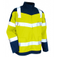 Arbeitsjacke Zweifarbig Hv Precaution - Marine/gelb Fluo L - 4
