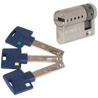 Europäischer Halbzylinder Mul-t-lock 262s+ - 42,5 Mm - 3 Schlüssel - Verstärkungsriegel - 425262cbr