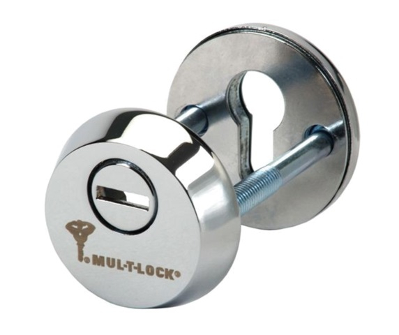 Rosette Mit Schutzschild Nickel Mul-t-lock Für Europäischen Zylinder - 26930521