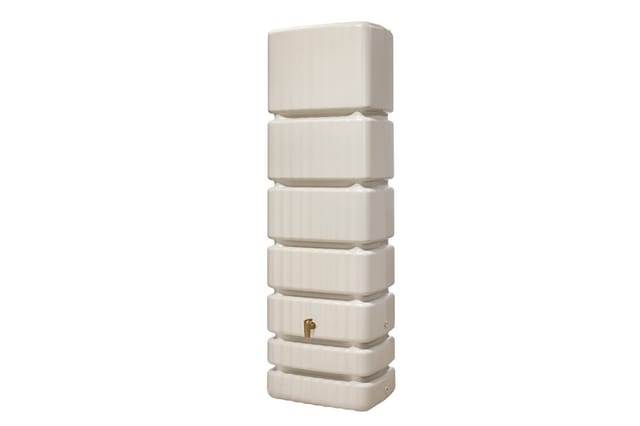 4rain - Slim Wandtank 350 Liter Sandbeige