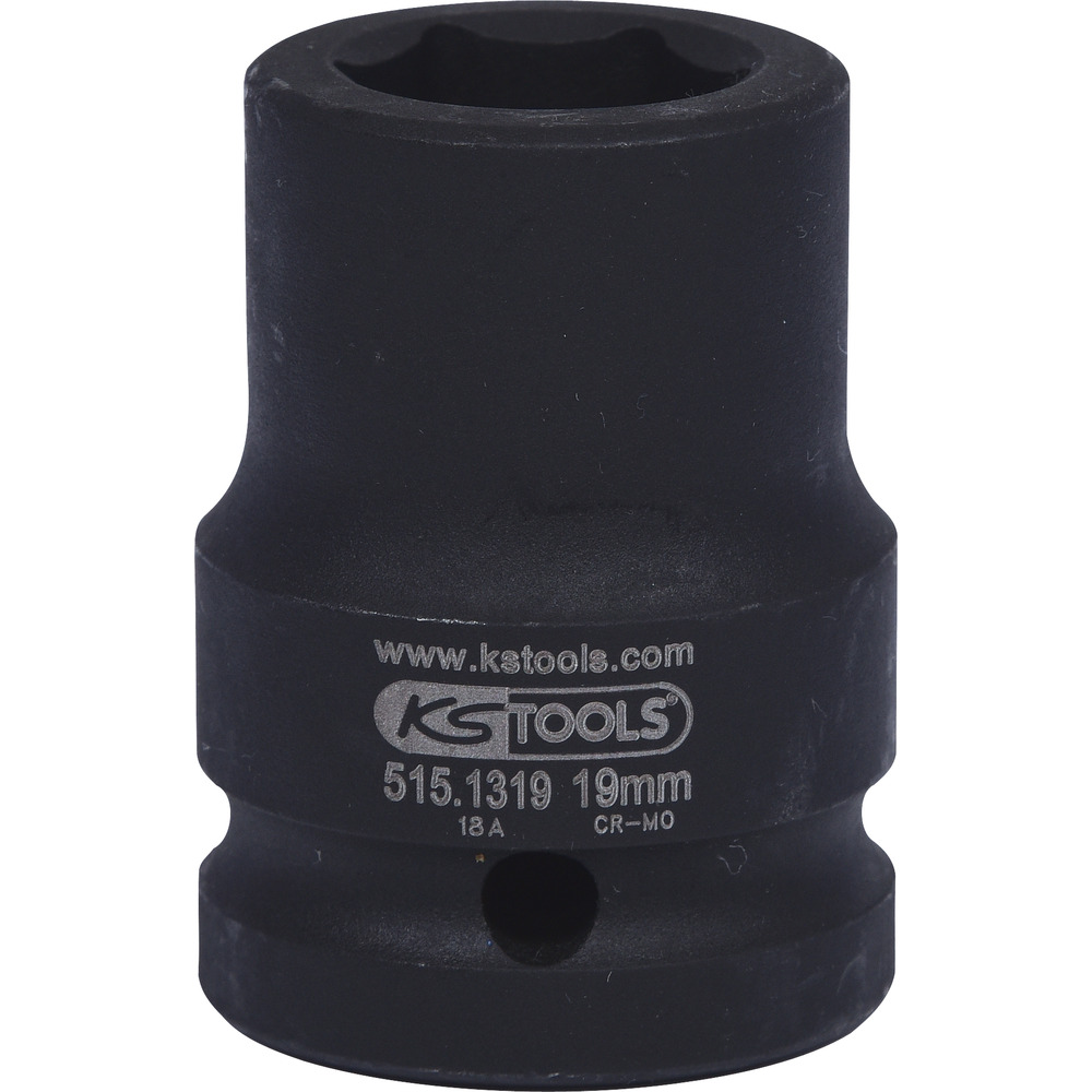 Schlagschrauber-stecknuss 6-kant 3/4', 19 Mm Auf Karte - Kstools - 515.1319-e
