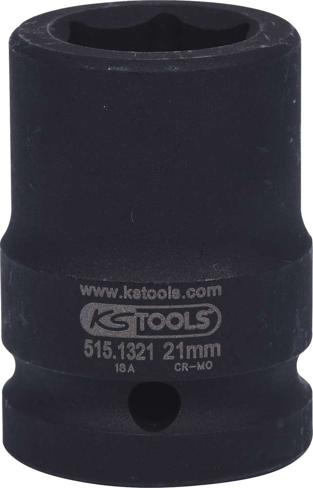 Schlagschraubenset-sechskant-nuss 3/4', 21 Mm Auf Karte - Kstools - 515.1321-e