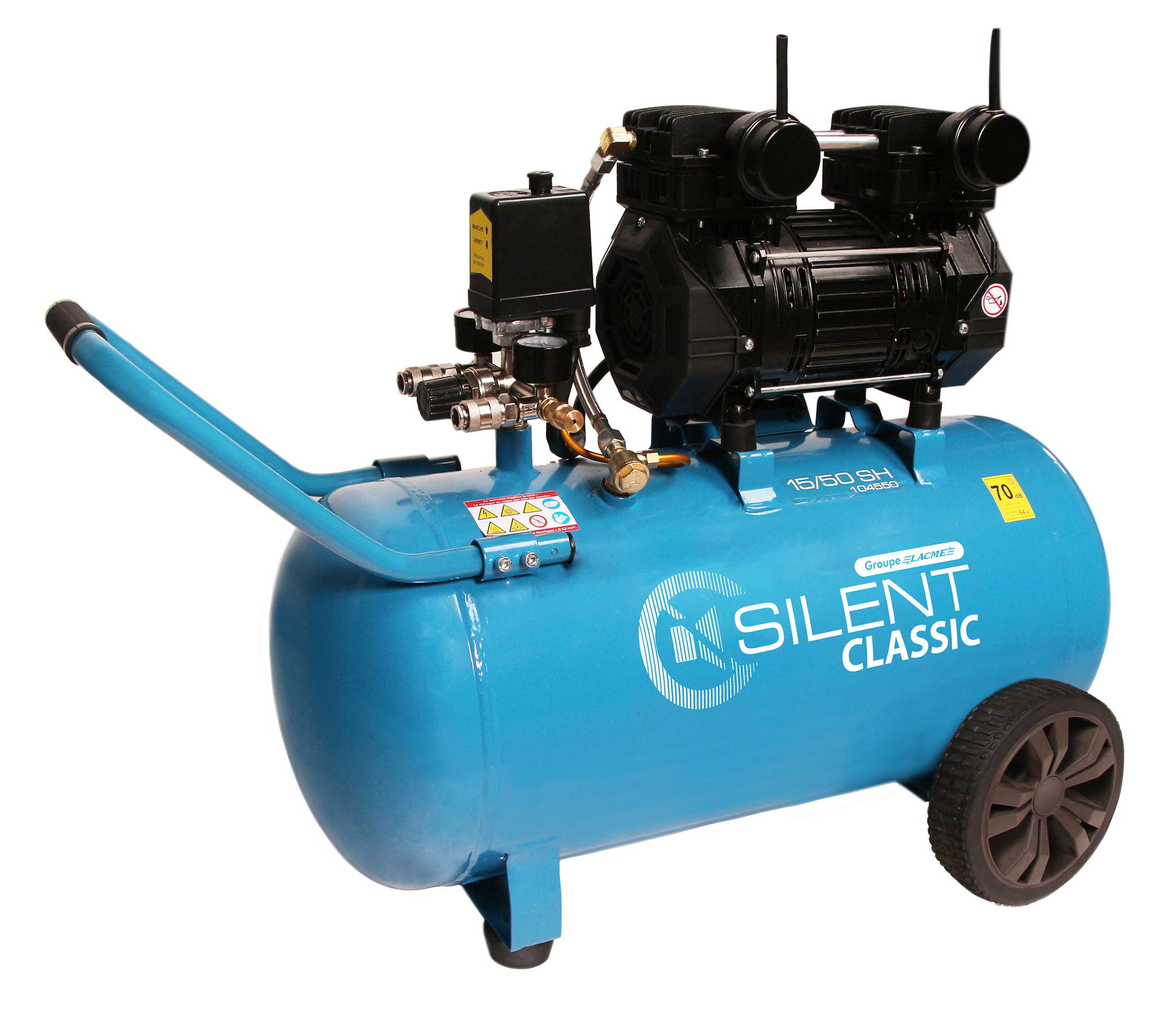 Silent Classic Luftkompressor 15/50 Sh - Lacme - 104550