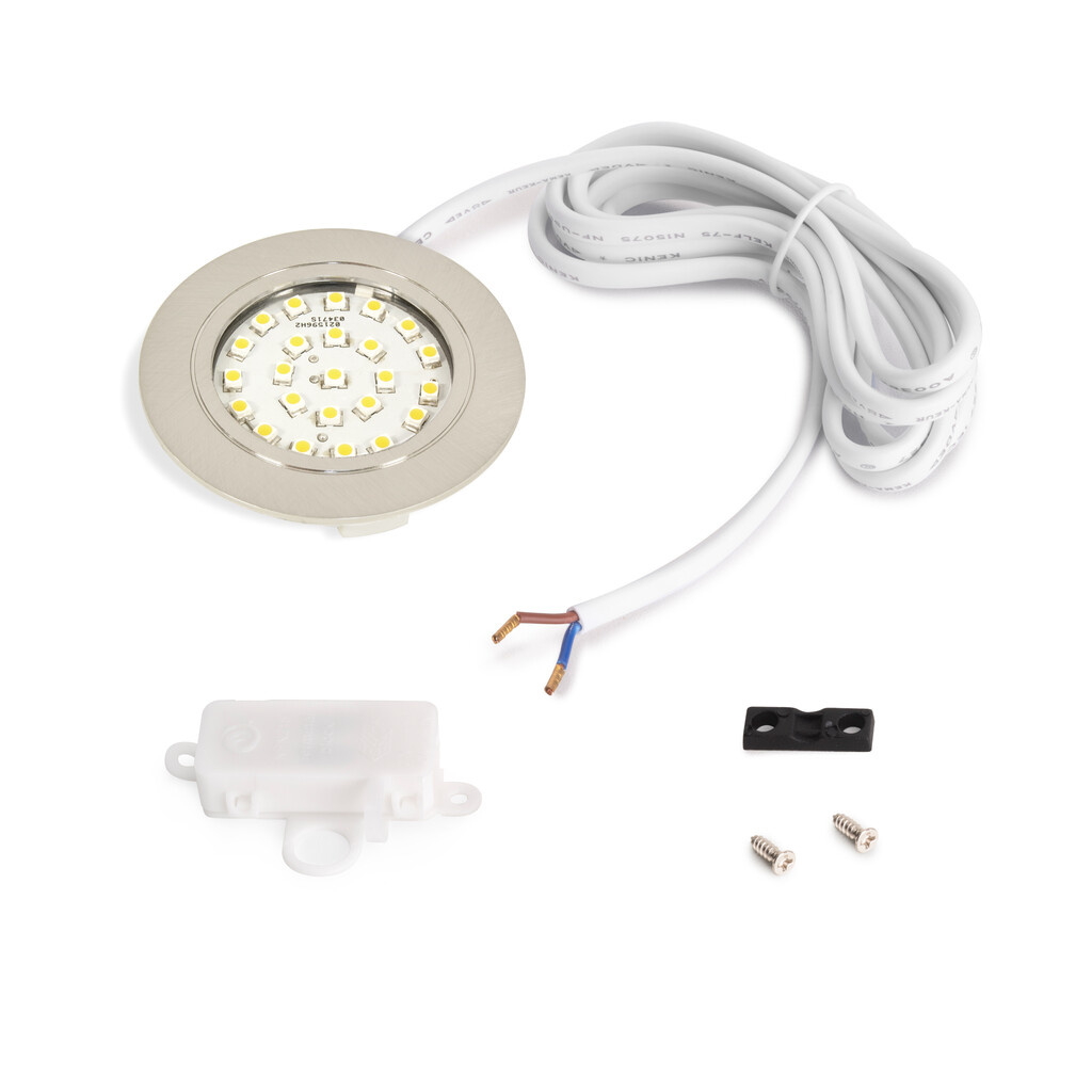 Led-einbauleuchte Crux-in Einbau Weiß Natürlich (ac 230v 50hz) - Emuca - 5915351