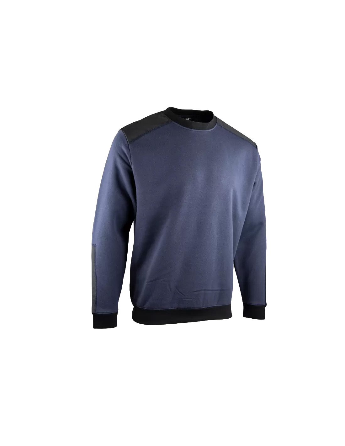 Bicolor Rundhals-sweatshirt - Lma - Dunkelblau/schwarz - 8087-2xl