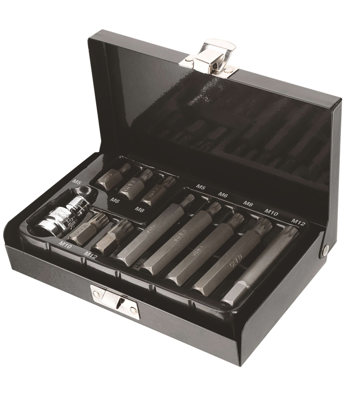 11-tlg. Xzn-bit-set Mit 1/2' Vierkant-bithalter - Autobest - 325441
