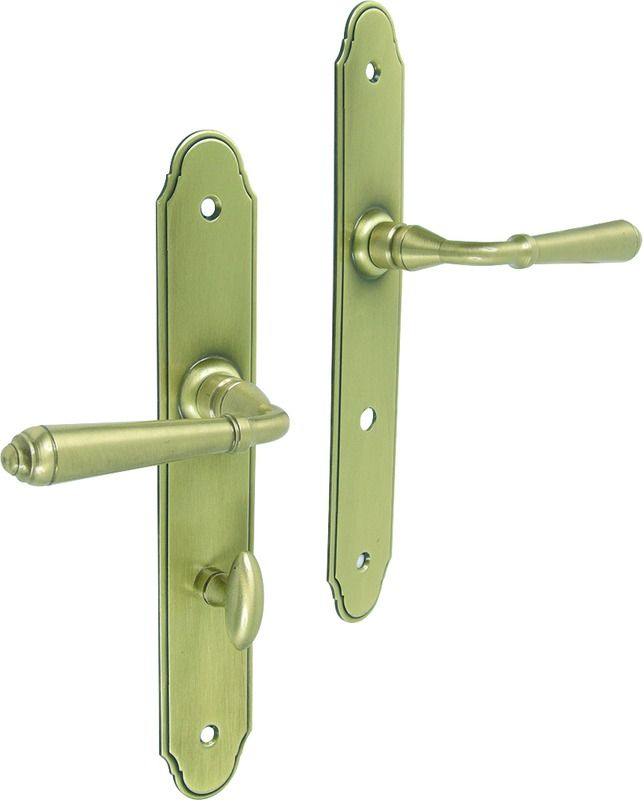 Türbeschlag-set Namur Verriegelung Bouvet Patiniertes Messing - 47048
