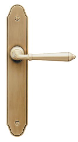 Türbeschlag-set Namur Schwanenhals Bouvet Patiniertes Messing - 47045