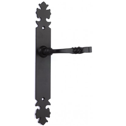 Bourgogne Türgriff-set Bouvet Schwarz - Schwanenhals-auslauf - 5608