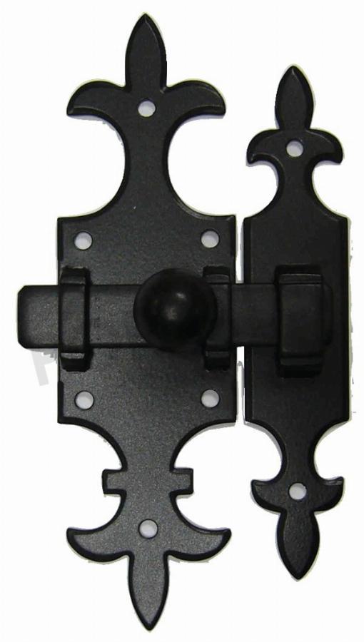 Targette 679 Schwarzes Eisen Bouvet - 140 X 40 Mm - 23313