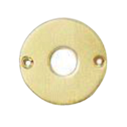 Türgriff Ø 43 Mm Brionne Poliertes Messing - Schwanenhals-auslauf - 1050710lp