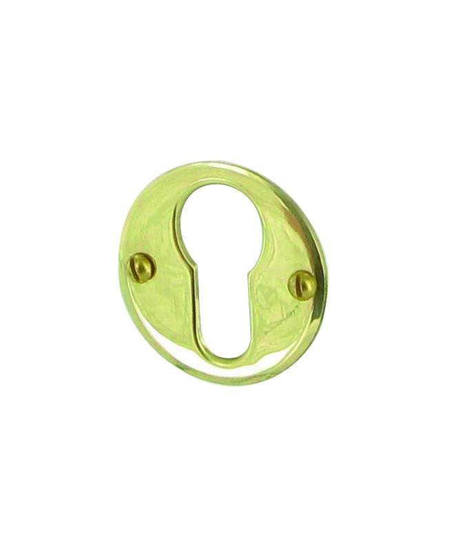 Türgriff-einsatz Ø 43 Mm Brionne Poliertes Messing - Schlüssel I - 1050712lp