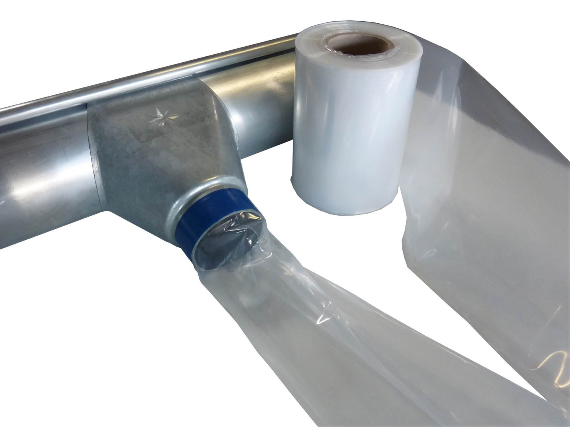 Provisorische Dachrinnenabflussleitung - Rolle 100 M - Durchmesser 200 Mm - Bwk - 1000004439