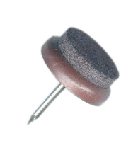 Filzgleiter Civic - Braun - Ø24 Mm - 9614624