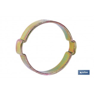 Pack Mit 500 Zwei-ohr-klemmen 3-5 Für Flexible Rohre