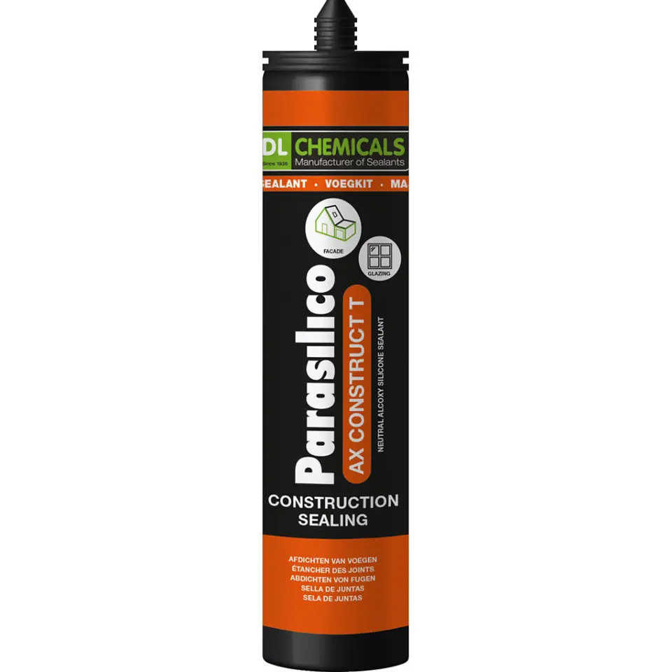 Silicone Parasilico Ax Construct 300ml Ral 9010 Reinweiss - Dl Chimicals - 107389