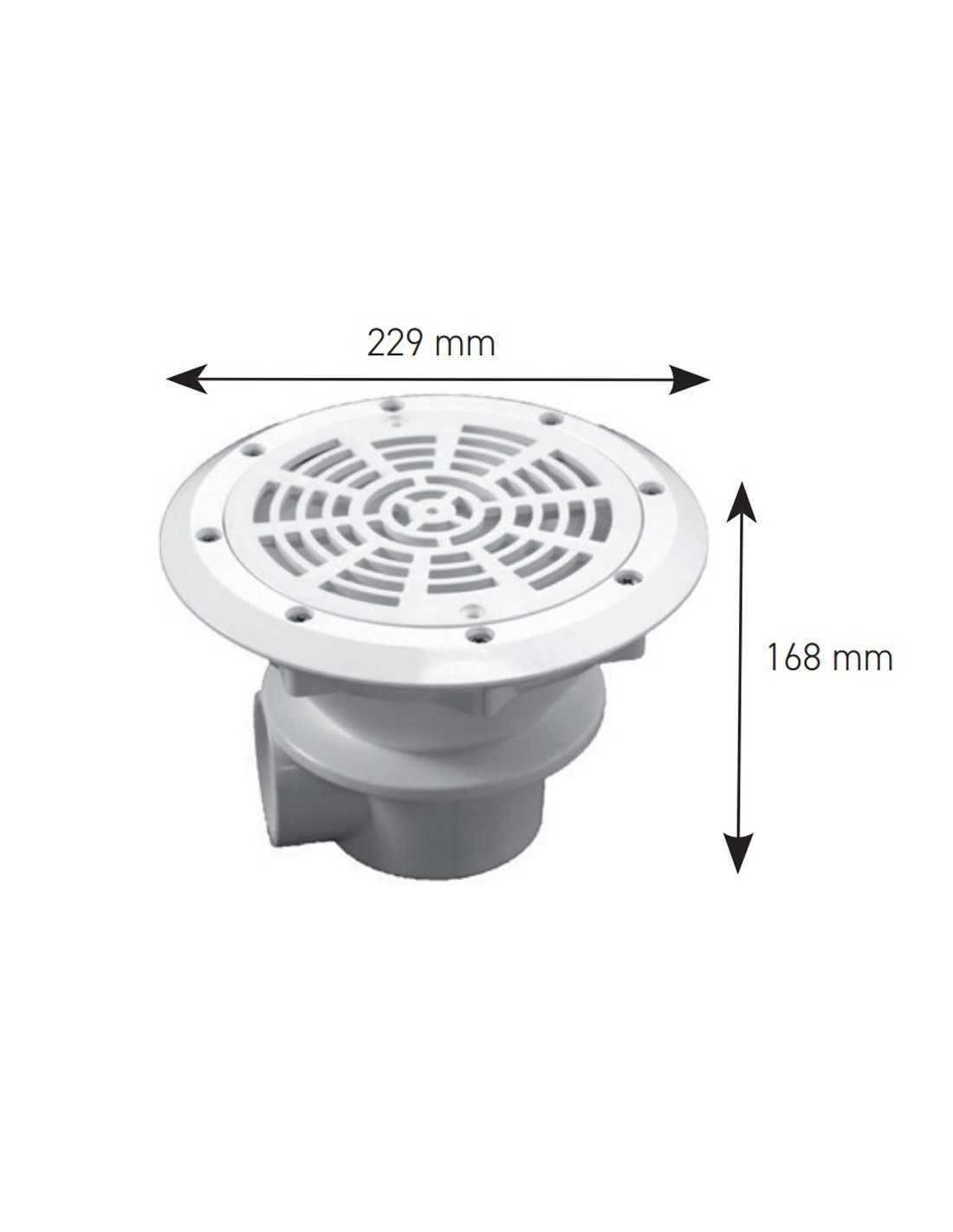 Bodenablauf-vlies - Emaux - Emx-250-0016