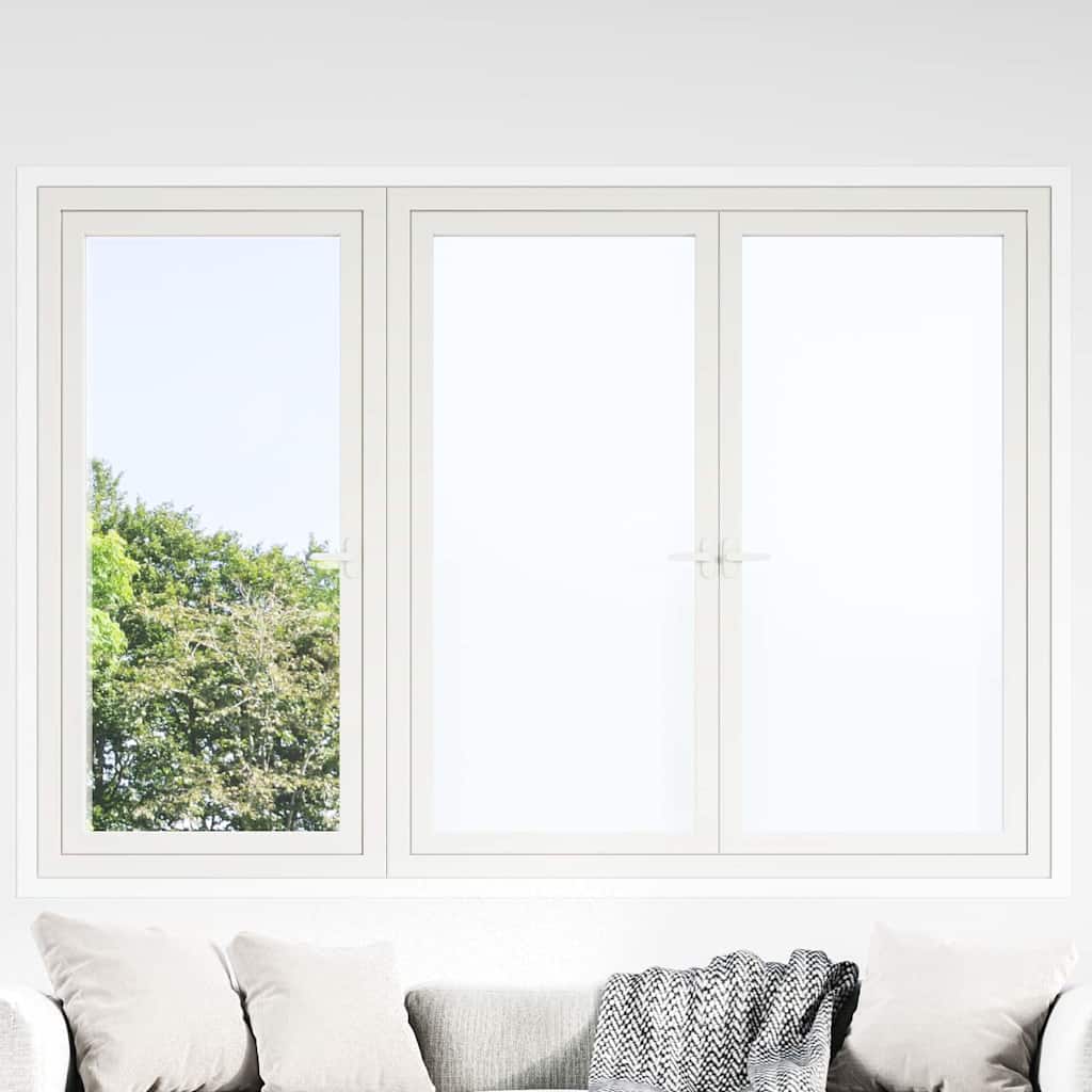 Vidaxl Static Window Film Frosted White 45 X 2000 Cm Pvc