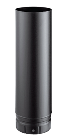 Schwarz Matter Emaillierter Rohr 500 Ø150 L.500-150 Enm Poujoulat - 56150904
