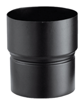 Verjüngung Ø150 Emailliert Schwarz Rd150f139bu Enm Poujoulat - 56150978