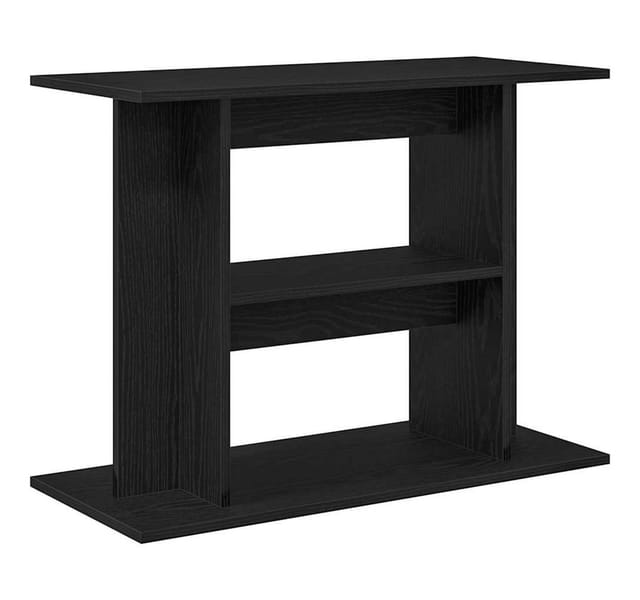 Aquariumständer Schwarz Eichen-optik 80x35x60 Cm Holzwerkstoff Vidaxl