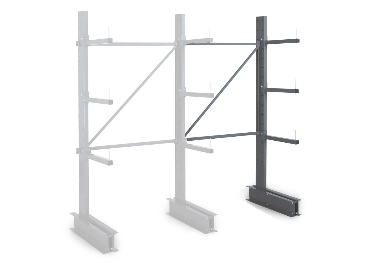 Einseitiger Leichter Kragarm - Bausatz Entsprechend H. 2000 X B. 1000 X T. 800 Mm 3 Ebenen