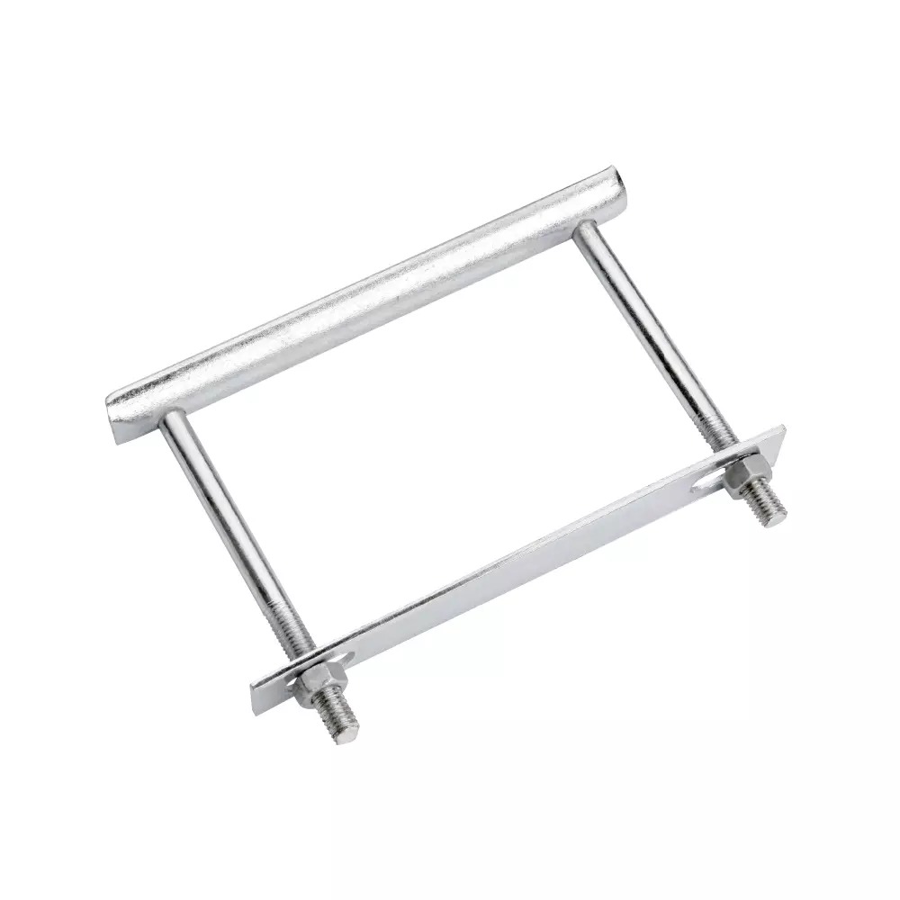 Weiß Verzinkter Stahl-lukengriff 160 Mm - Mermier Vp - M-658163
