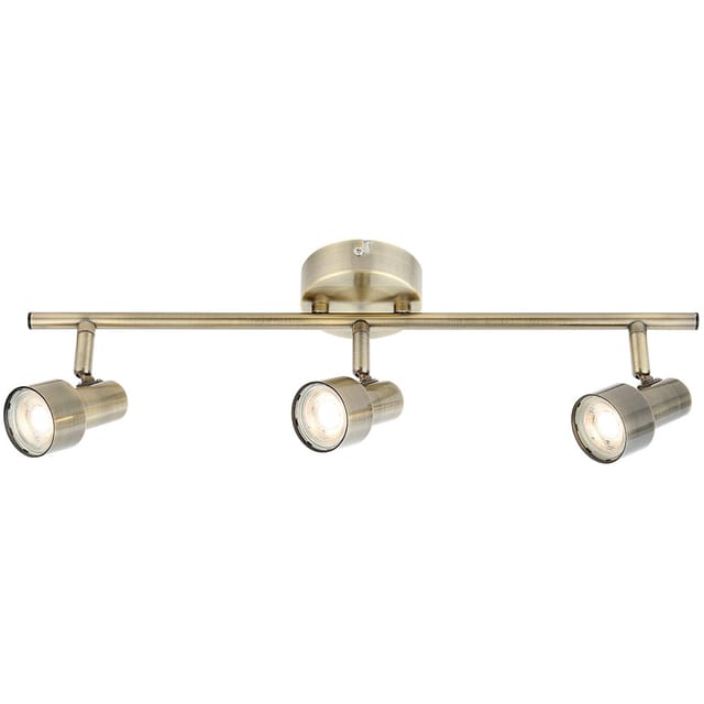 Globo Lighting - Deckenleuchte Deckenlampe Led Wohnzimmerlampe Metall Bronzefarbe Schwenkbar 48 Cm