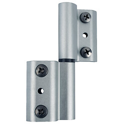 Scharnier Zum Anklammern Monza Schüco Ads 60 Ch 9006 Matt - Fapim - 5681e-g5