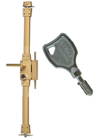 Iseo Cavith 372 Hb3 Hochsicherheitsschloss - Dornmaß 70 - Vierkant - Rechts - Gold - 26720001