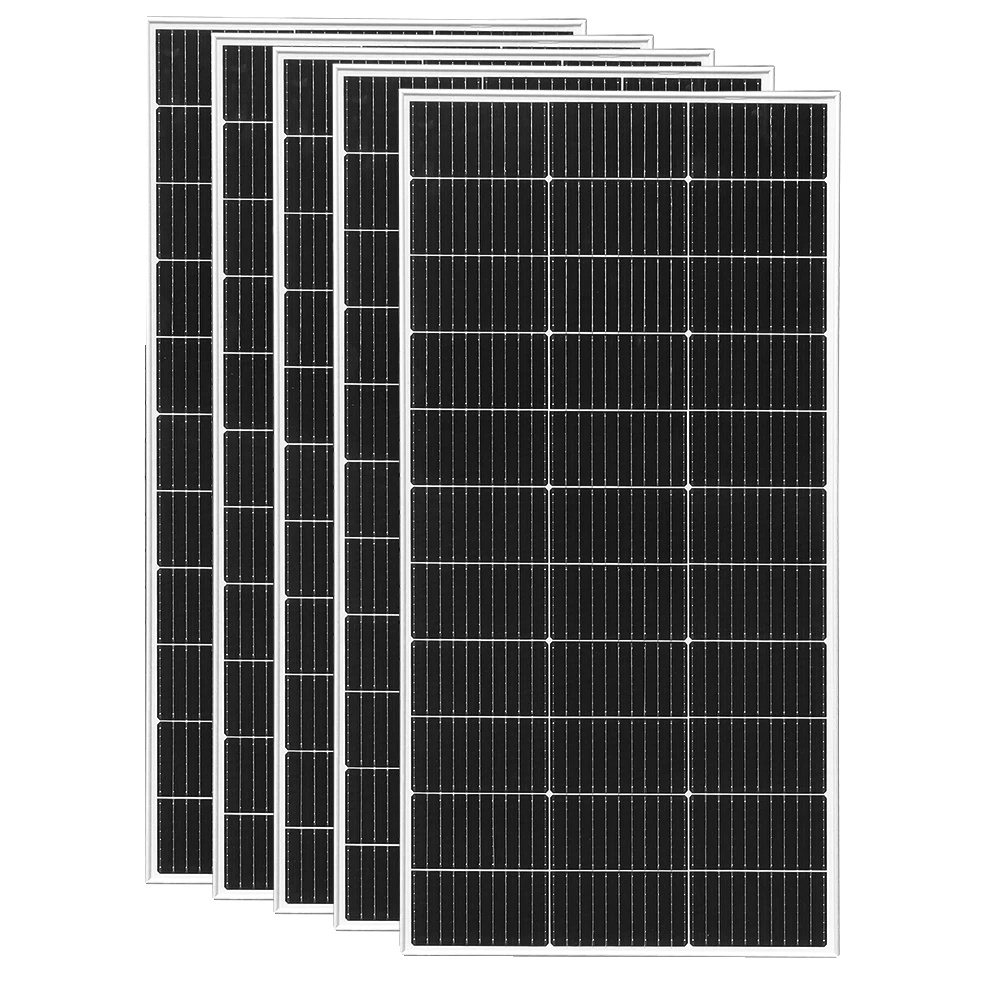 Solarmodul Aus Starrem Glas, Maximale Leistung 1200 W, Wirkungsgrad 24 %, Abmessungen 1045 × 550 × 25 Mm